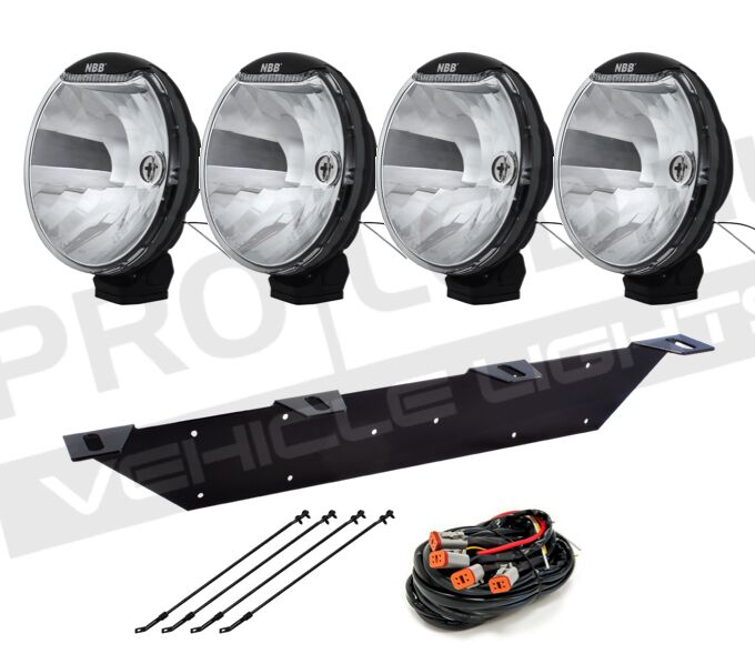 4-pack NBB Alpha 225 70w Xenon PREMIUM 4G - komplett paket (stenskottskydd på köpet!)