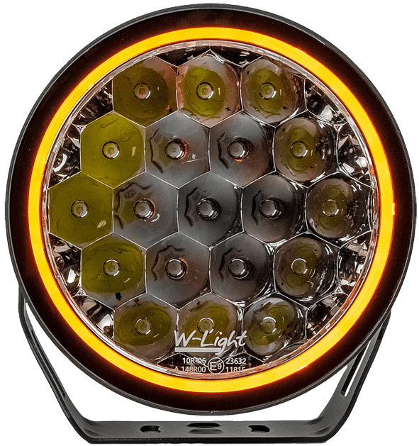 W-light W9 PHOENIX 160W med positionsljus - Bild 9