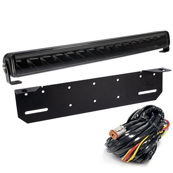 W-Light Comber II Frameless - komplett paket för stående montering