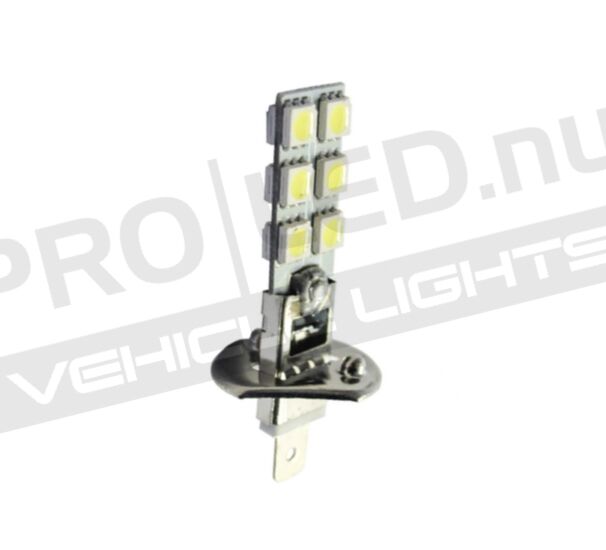 LED-lampa H1 6000K 12 SMD