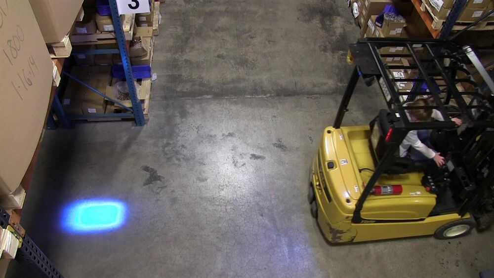 Trucklampa 1010-BluePoint LED - PLÅ PUNKT - Bild 2