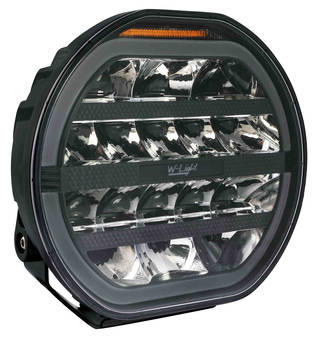 4-pack W-light Fury 9" med varningsljus -komplett paket - Bild 2