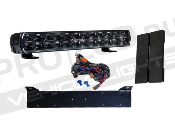 OPTIBEAM Super Captain Dual RAGE 600 - komplett paket inkl. stenskottsskydd!