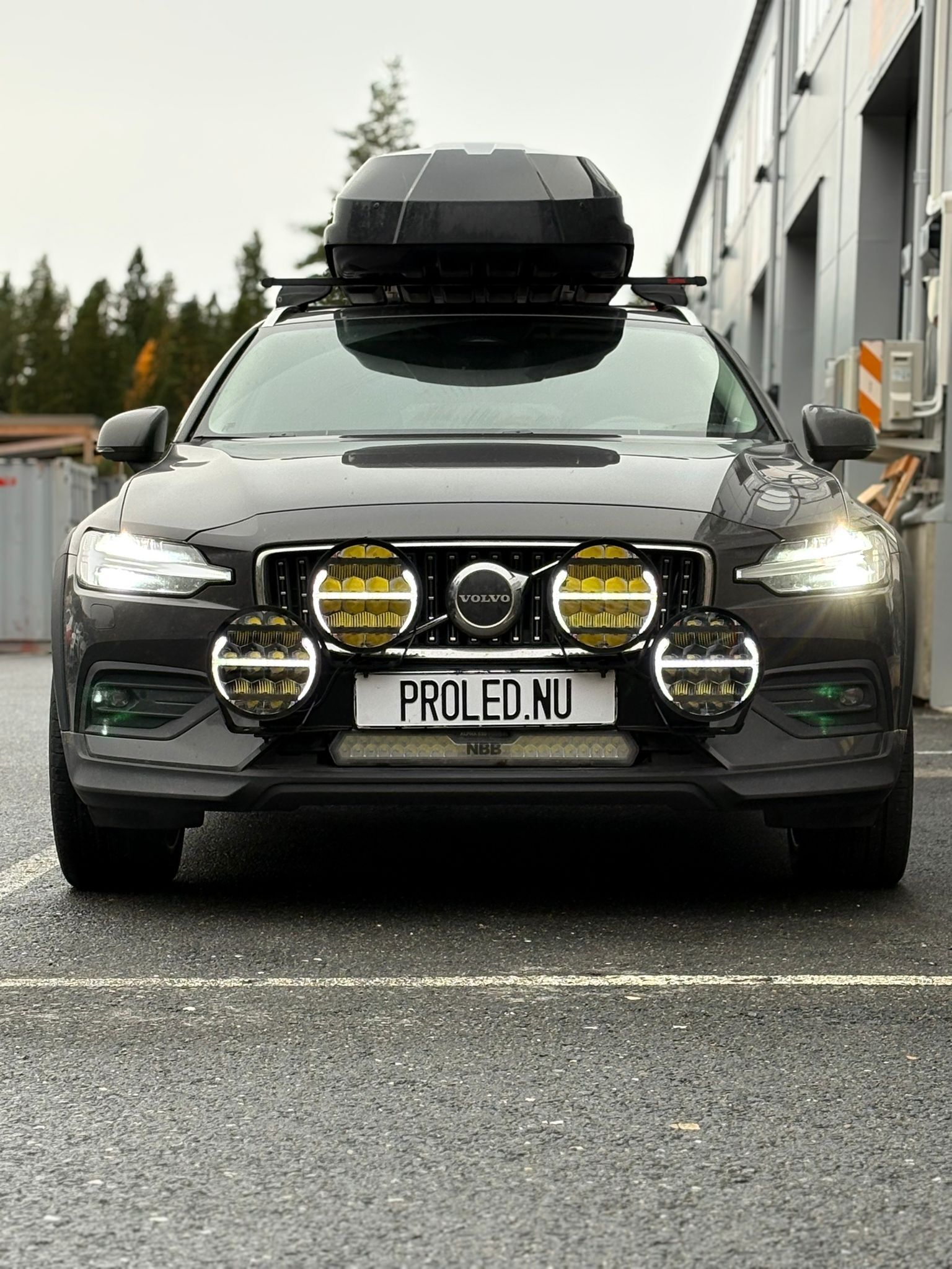 4-pack PREDATOR LED 9" - komplett paket RALLY-4 - Bild 8