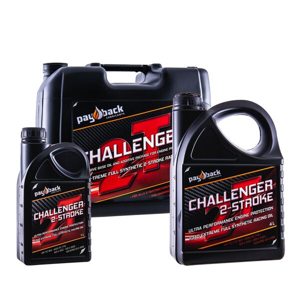 Payback Challenger skoterolja - 2-Taktsolja Helsyntet
