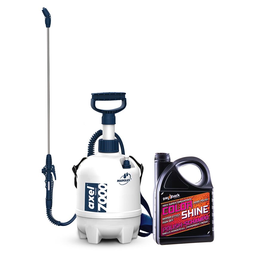 COLOR SHINE 4L med Marolex Axel 7000 skumspruta