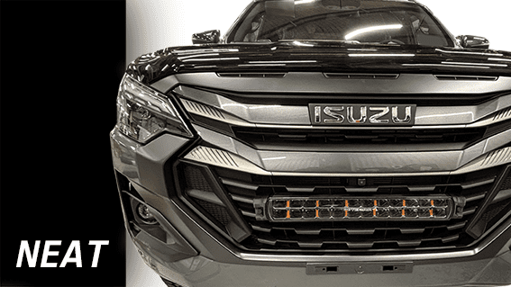 NEAT Isuzu D-Max 2026 | Super Captain Dual 600, modellanpassat extraljuskit