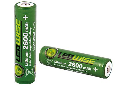 Ledwise Li-ion återuppladdningsbart batteri