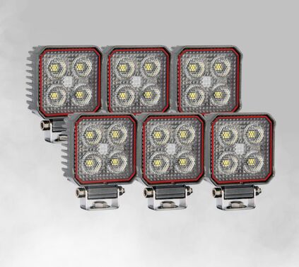 6-pack Bullboy 24W Flood