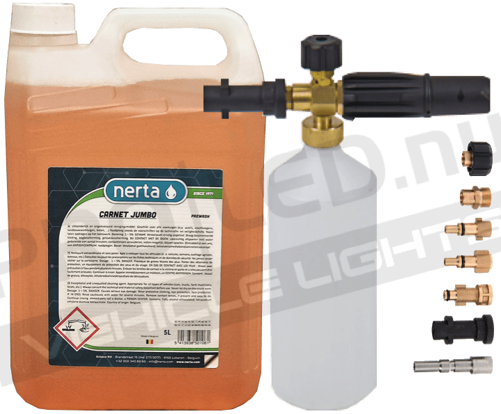FoamGun + Carnet Jumbo Alkalisk avfettning
