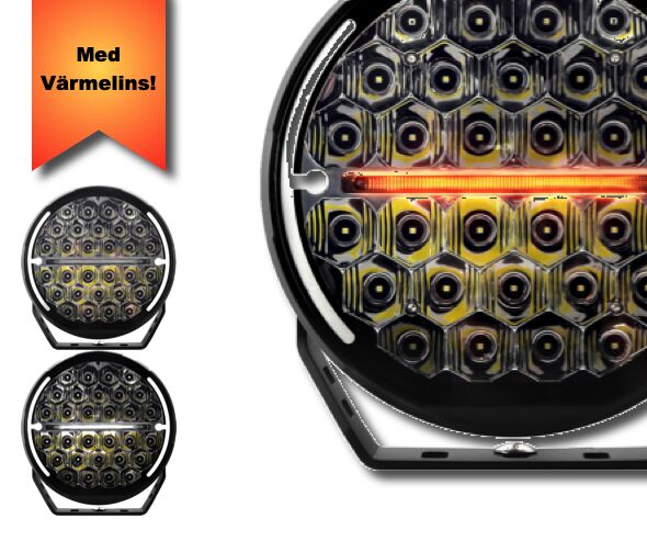 BriodLights ICE-X LED extraljus