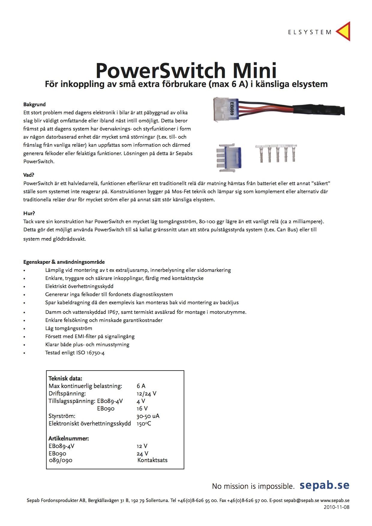 Powerswitch micro 12V 6A - Bild 3