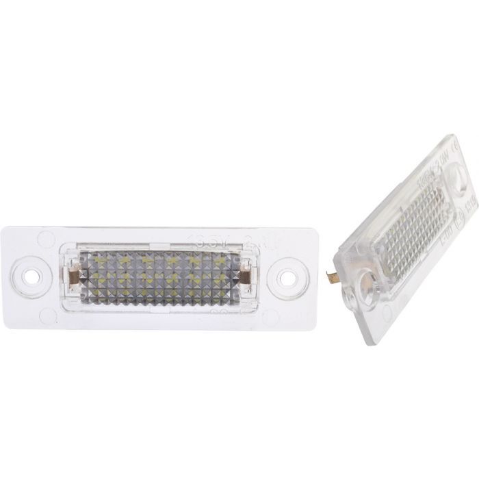 LED-skyltlykta till Skoda Superb och VW: Caddy, Golf, Jetta, Passat, Touran, Transporter