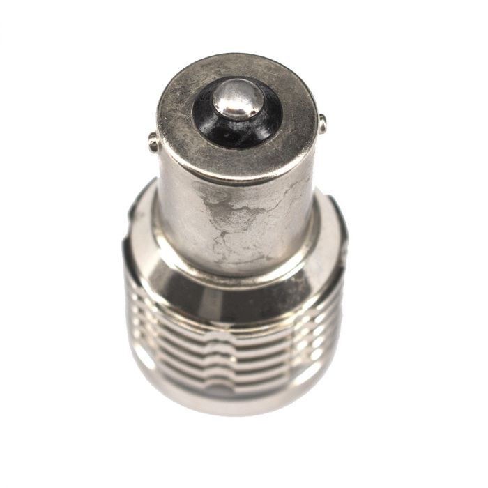 BA15s / P21W, Högintensiv backlampa med CREE T6, LED 12-24V - Bild 3