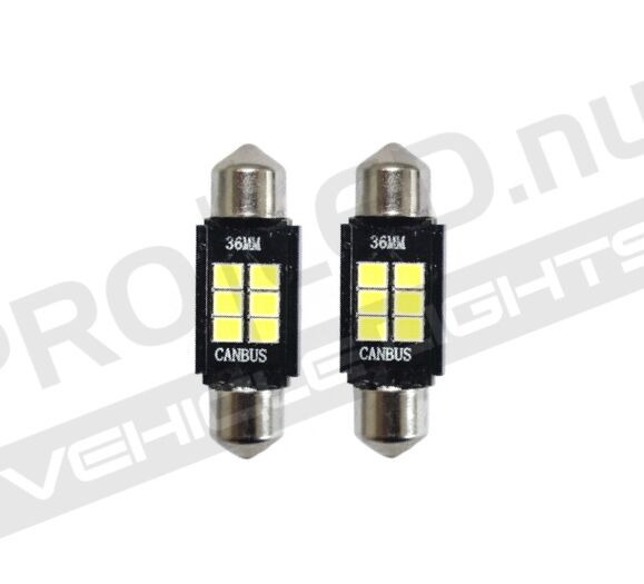 Spollampa C5W, Canbus, 36 mm