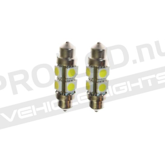 Spollampa C5W, 8 SMD, 36mm