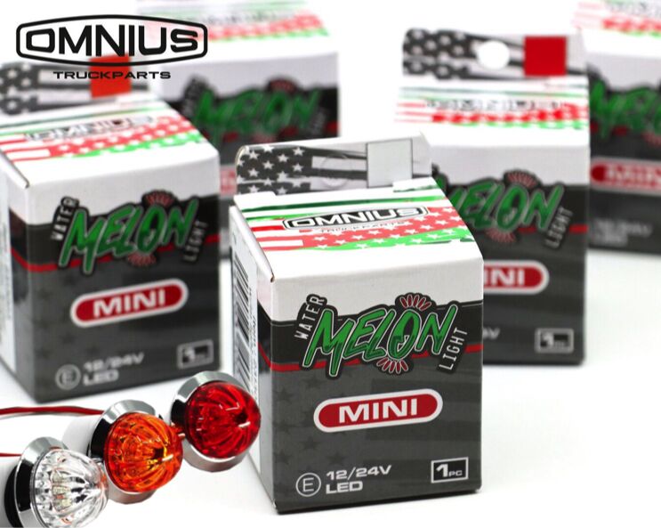 Watermelon innerbelysning 12-24V