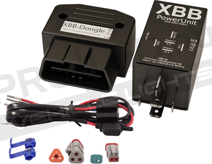 XBB Dongle & Power Unit inkl. hållare