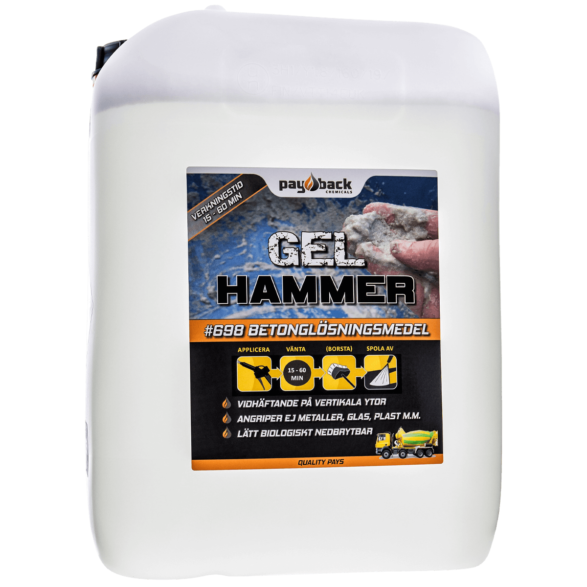 Payback Gel Hammer 1-20L