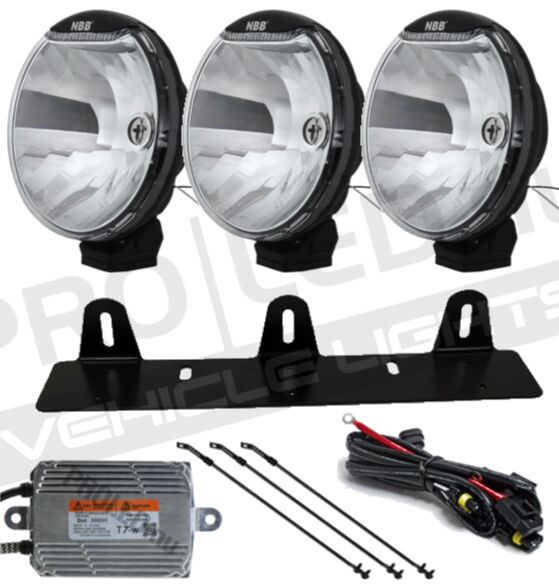 3-pack NBB Alpha 225 70w Xenon PREMIUM 4G - komplett paket (stenskottskydd på köpet!)