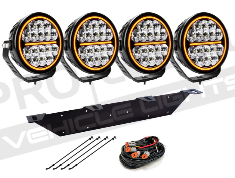 4-pack Siberia NIGHT RANGER 7" -komplett paket