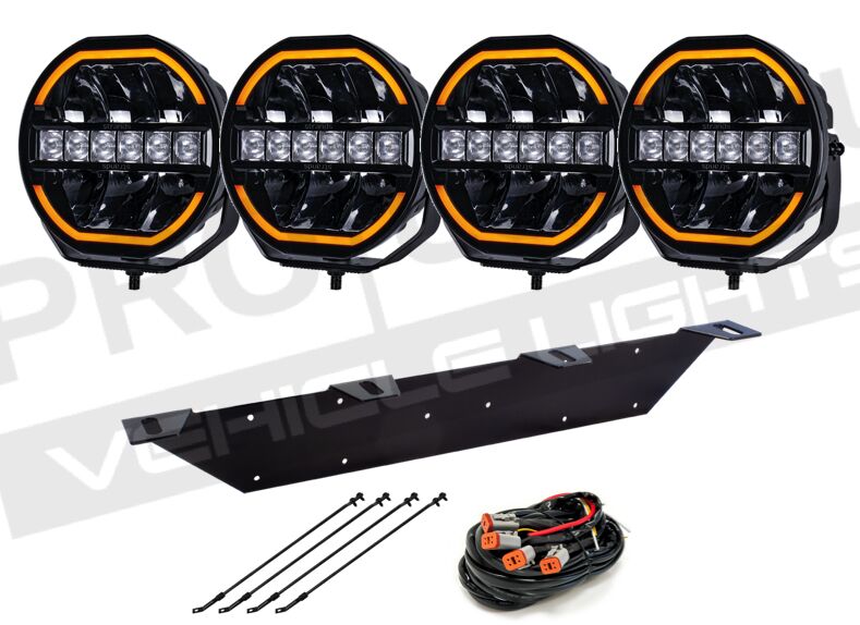 4-pack Siberia SKYLORD 9″ -komplett paket