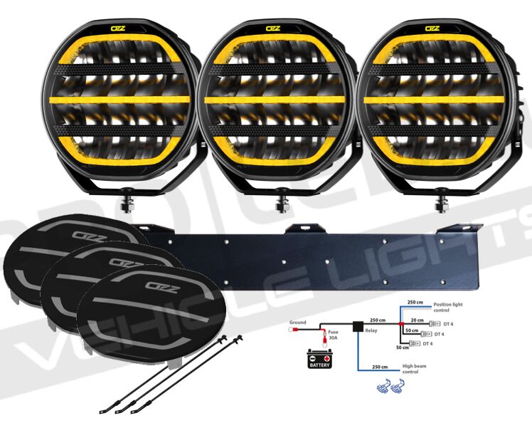 3-pack Ozz XR2 P9” - komplett paket (stenskottsskydd på köpet!)