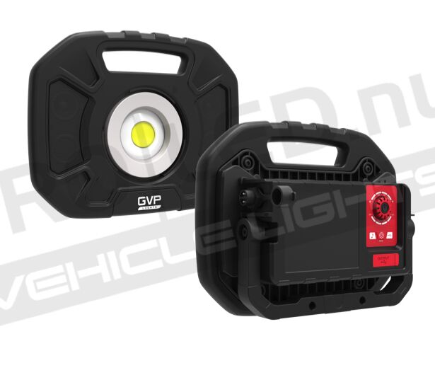 Arbetslampa LED 40W - Uppladdningsbar med högtalare