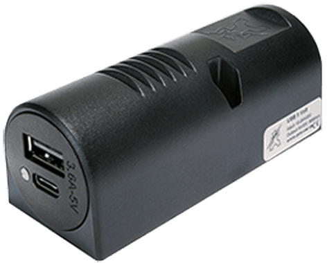 1xUSB-C, 1xUSB-A uttag, utanpåliggande