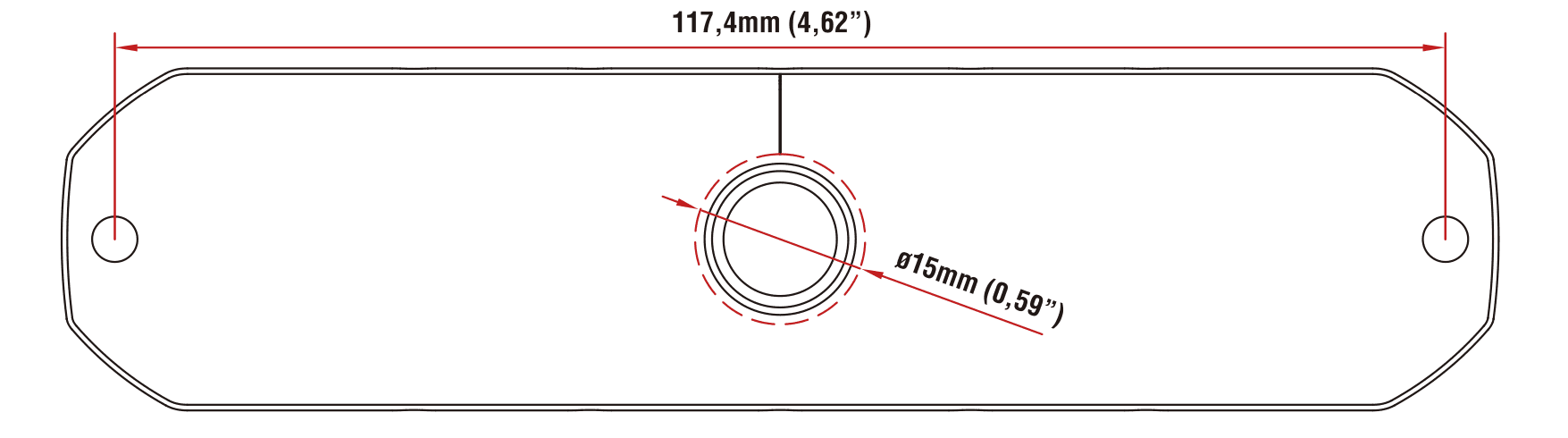 2-pack Optibeam FLEX LM8 | Gult Blixtljus - Bild 6
