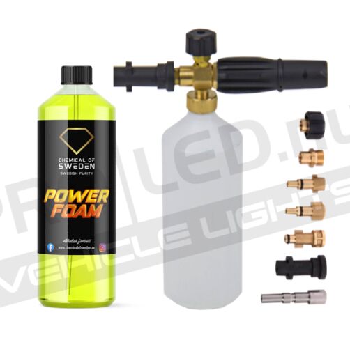 FoamGun + Chemical Of Sweden - Power Foam, 5 LITER