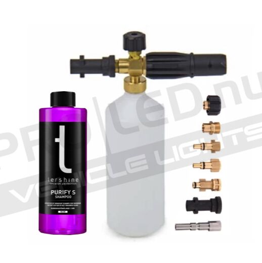FoamGun + Tershine Purify S - KERAMISKT SCHAMPO HALLON