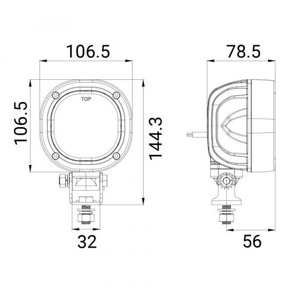 Arbetsbelysning Refinity HD | 90W 6500LM - Bild 3