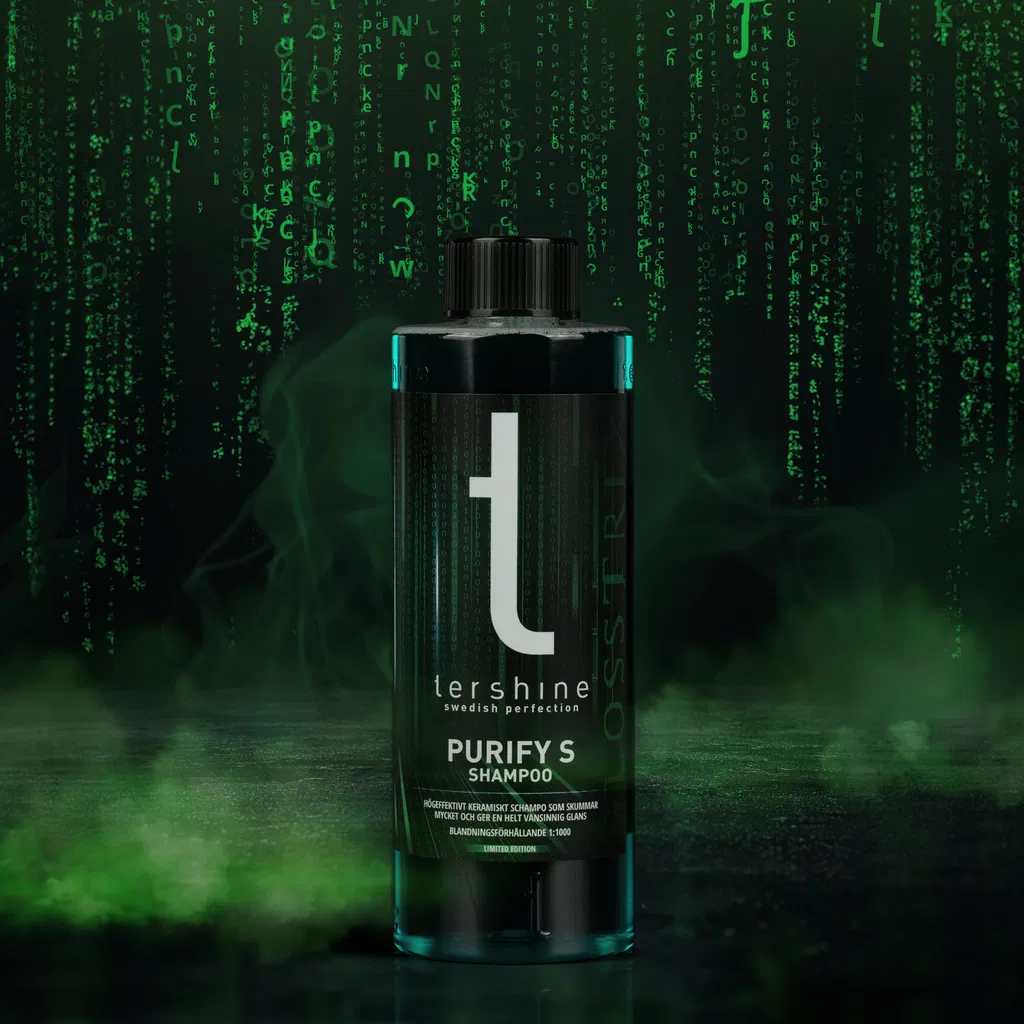 Tershine Purify S - BILSCHAMPO LIMITED EDITION | Blåbär
