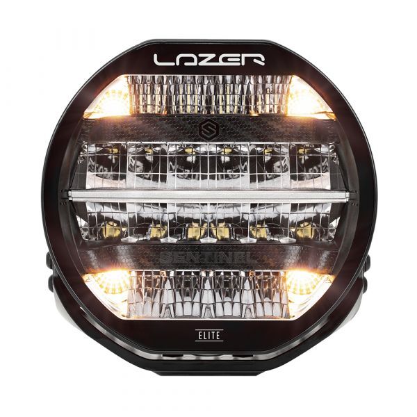 4-pack Lazer Sentinel Elite 9" med positionsljus - komplett paket RALLY-4 - Bild 2
