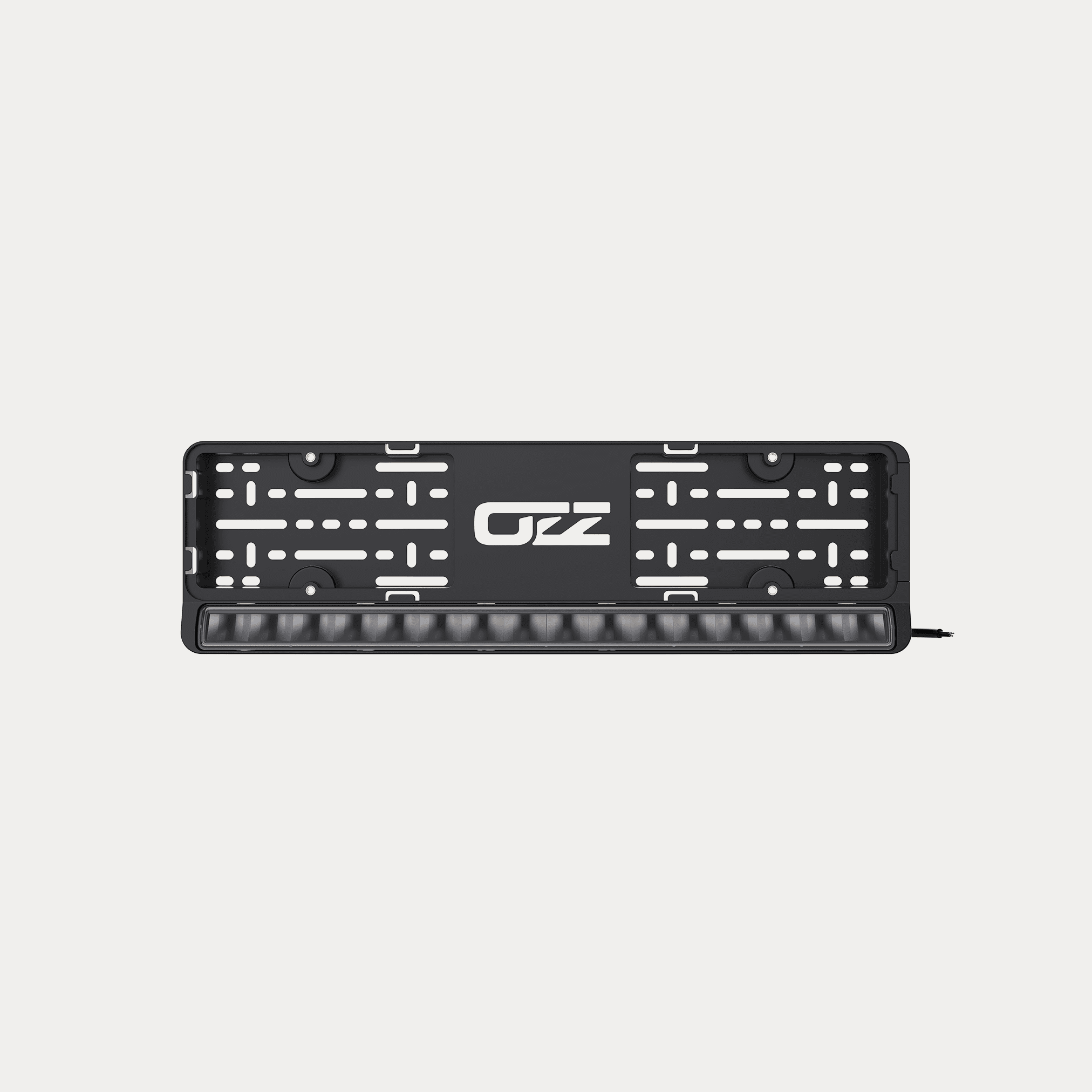 OZZ LP1 Regskyltshållare - Svart - Bild 7