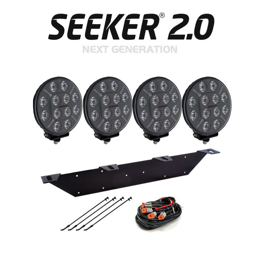 4-pack Seeker 7" 2.0 – Next Generation -komplett paket
