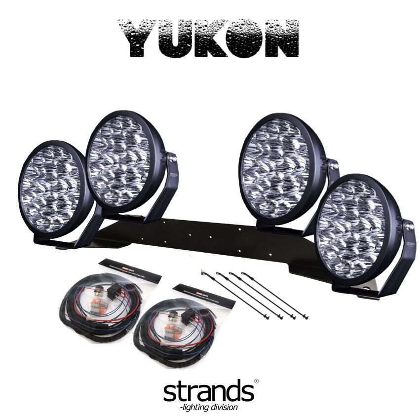 4-pack Strands YUKON 2.0 -komplett paket RALLY-4