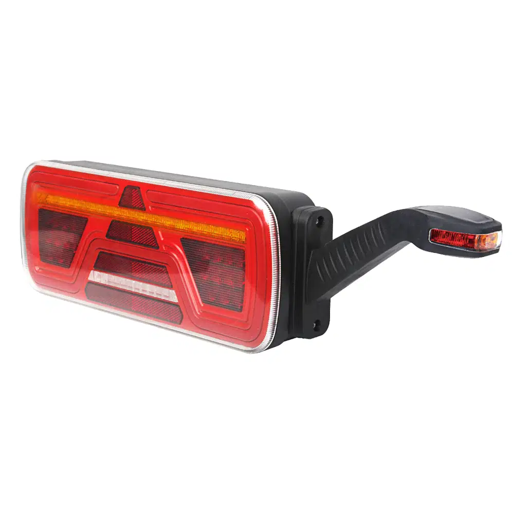 LED bakljus 10–30V för släp – 6 funktioner med dynamisk blinkers - Bild 3