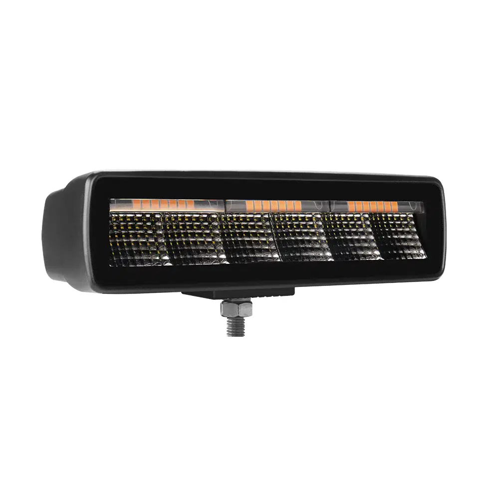 Arbetsbelysning 30W, backljus med inbyggt blixtljus