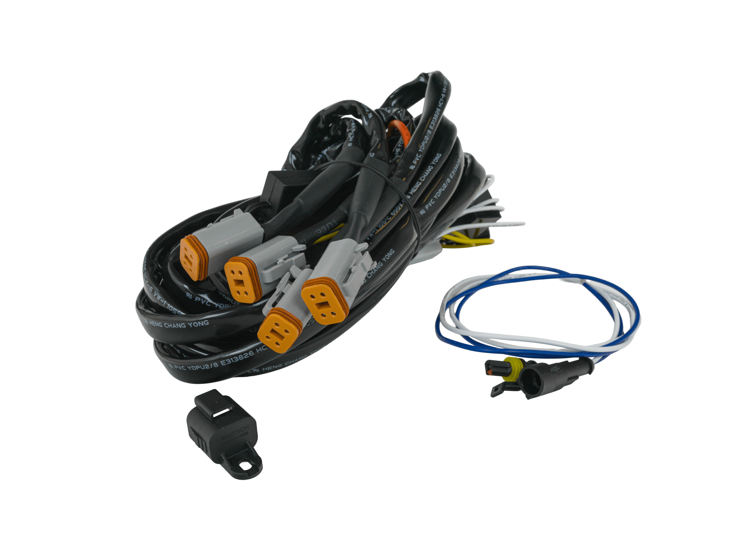 Reläkablage 4x 4-pin DT, med inbyggd relähållare för XBB Power Unit