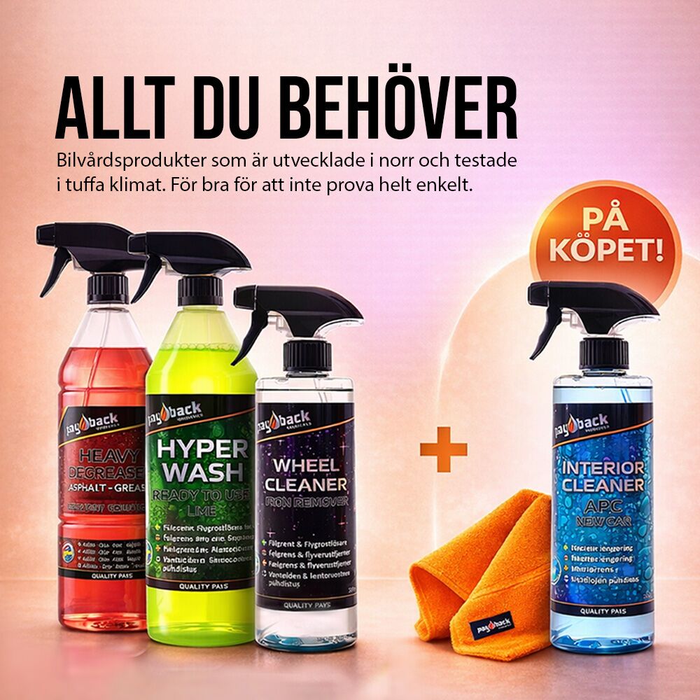 Payback Startpaket bilvård - Bild 4