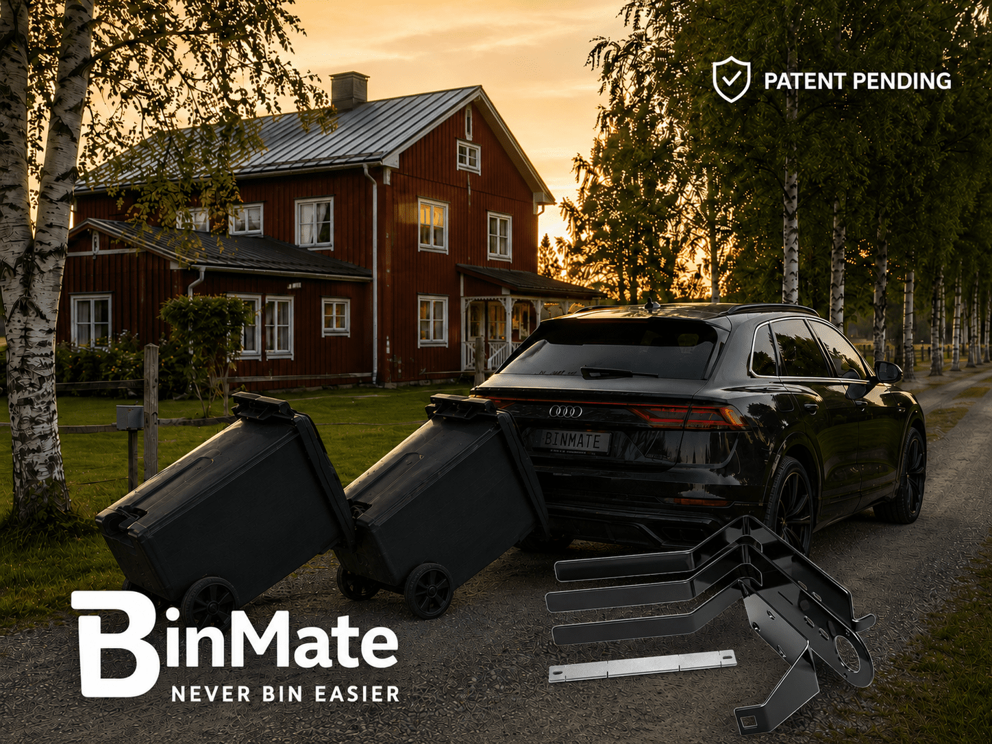 BinMate - kit för två sopkärl - Bild 6