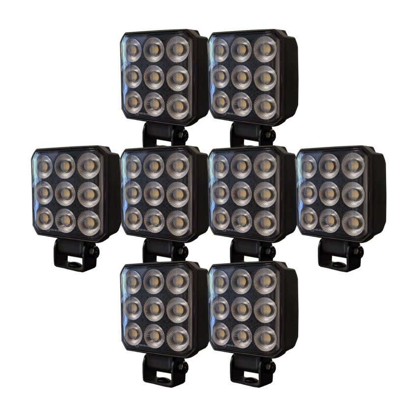 8-pack NOVA Work 54W - Arbetsljus